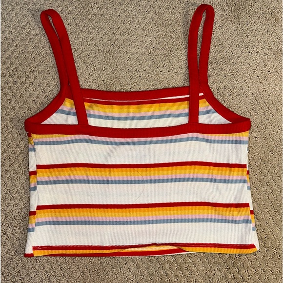 Pacsun Striped Crop Cami Size Small - Picture 3 of 4